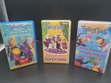 The Tweenies VHS Tape Bundle  x 3