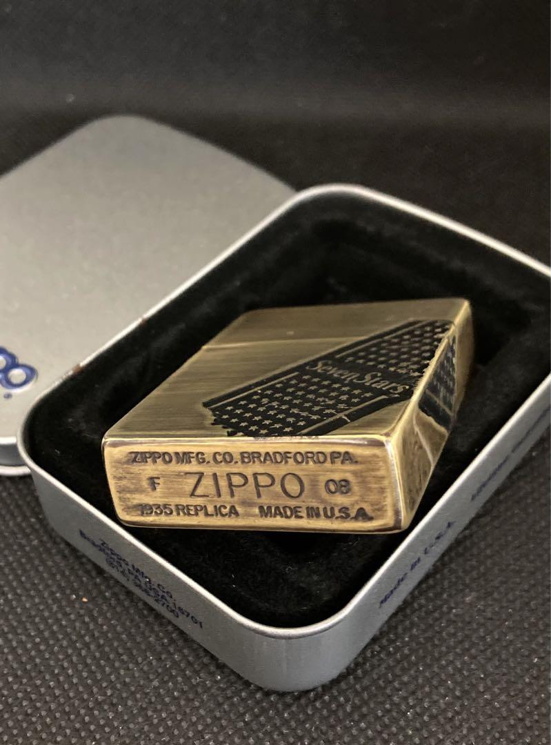 ZIPPO 1935 Seven Stars Remake Custom | eBay