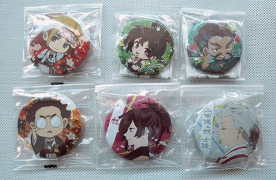 Second hand Assorted Pinback button Can badge Hell's Paradise Jigokuraku 6 SET