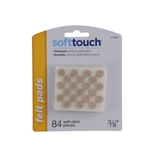 84 Pack Self-Adhesive Felt Pads - Heavy Duty Floor Protectors for Hardwood