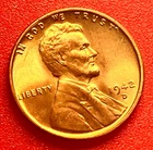 1942-D Lincoln Wheat Cent Penny GEM RED BU From an Original Bank Roll