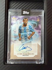 2025 Topps Leyendas Argentinas Purple Auto 13/25 Javier Mascherano Auto