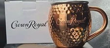 Copper Moscow Mule Mug Crown Royal Super Rare Promo New  W Box