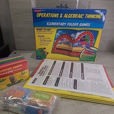 Lakeshore Learning Folder Games Operations  Algebraic Thinking NEW