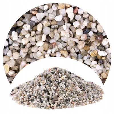 Aquarium AKVARIENSAND GRAU 2-4MM 16KG