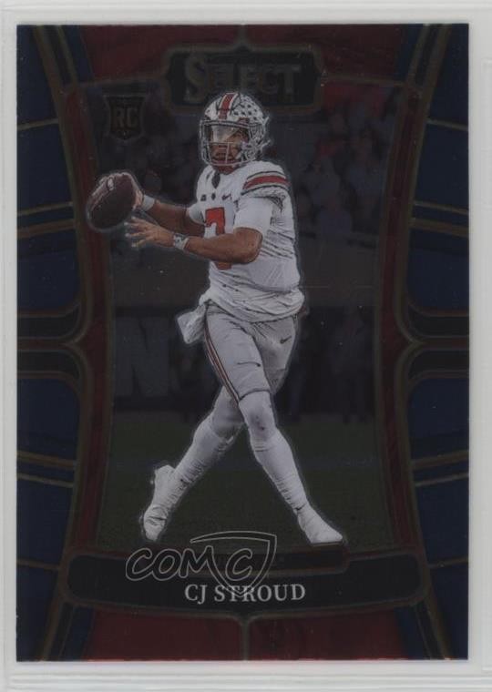 2023 Panini Select Draft Picks Concourse Blue CJ Stroud #2 Rookie RC