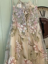 Pink Posies Prom Dress