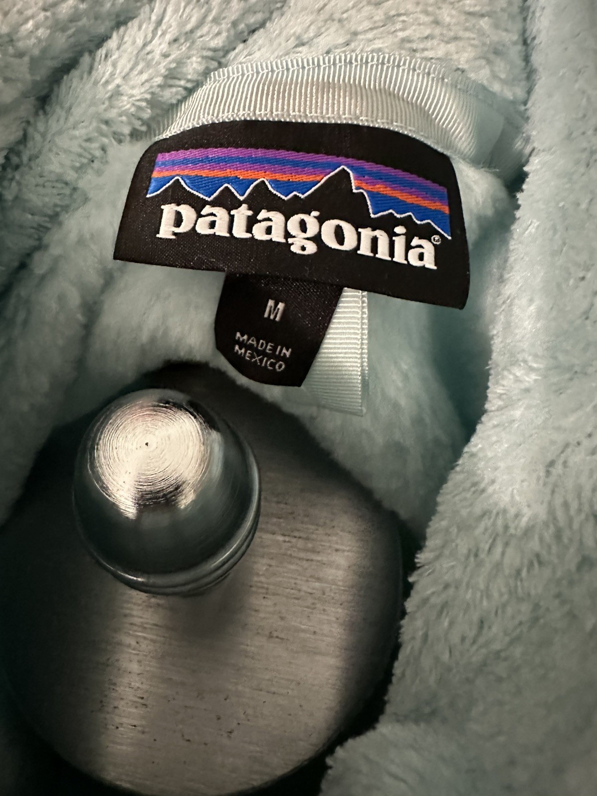 Patagonia Re-Tool Snap T Pullover Women’s Med Fleece Size M Atoll Blue NWT thumbnail 6