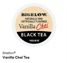 𝑲𝒆𝒖𝒓𝒊𝒈 𝑲-𝒄𝒖𝒑𝒔 Vanilla Chai Black Tea 72 Count