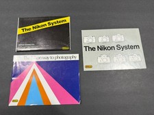 Nikon System Camera Brochures...3 Items