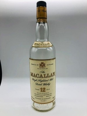 MACALLAN 12years empty bottle