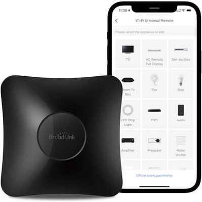 BroadLink RM4 Pro IR und RF Universalfernbedienung, WiFi Fernbedienung, kompatibel mit wi