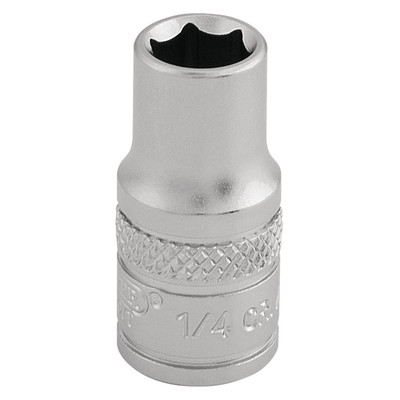 Draper Expert Imperial Steckschlüssel 1/4'' Vierkant polierte Oberfläche 1/4'' Handwerkzeug