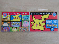 Vintage Pokemon Sticker Time Books American Greetings - Sticker sealed 38 49