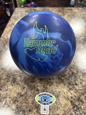 Hammer Hammerhead Solid Blue/Navy/Sky Bowling Ball New Undrilled 13-16lbs