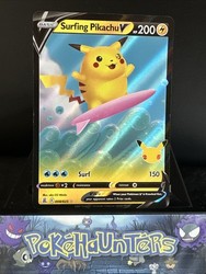 Surfing Pikachu V 008/025 Celebrations