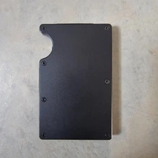 ROSSM Rigid Wallet for Men Minimalist Front Pocket Card Holder 