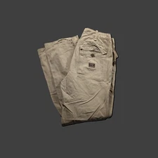 Abercrombie Fitch Vintage Military Fatigues Khakis Size 32x30 Distressed