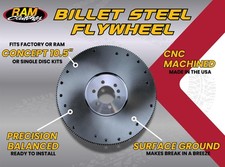 Ram Flywheel Steel 157-tooth 24 Lb External Engine Balance Ford 221-302 351w Ram Flywheel Steel 157-tooth 24 Lb External Engine Balance Ford 221-302 351w