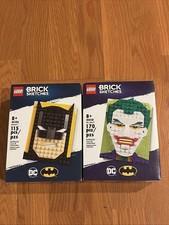 Lego Brick Sketches- Batman(40386) And The Joker(40428) Sealed & Minimal Damage