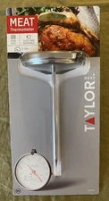 Taylor 5939N Meat Thermometer NEW! 3” Dial, Leave-In Oven Safe Kitchen BBQ USA
