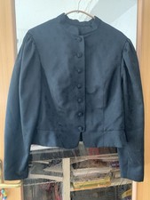 S&uuml;&szlig;e Vintage Trachtenjacke mit Spencer  Gr. 38 / 40 Schwarz