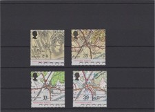 United Kingdom 1991 Ordnance Survey XF Mint Never Hinged