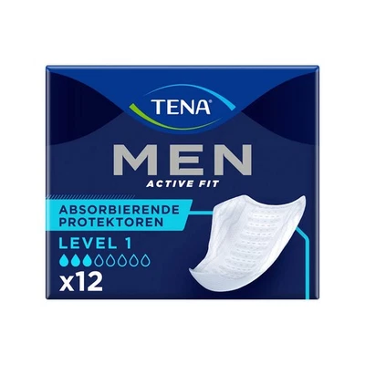 Tena Men Active Fit Protectores Nivel 1, 12 Unidades, Blanco - Imagen 1 de 4