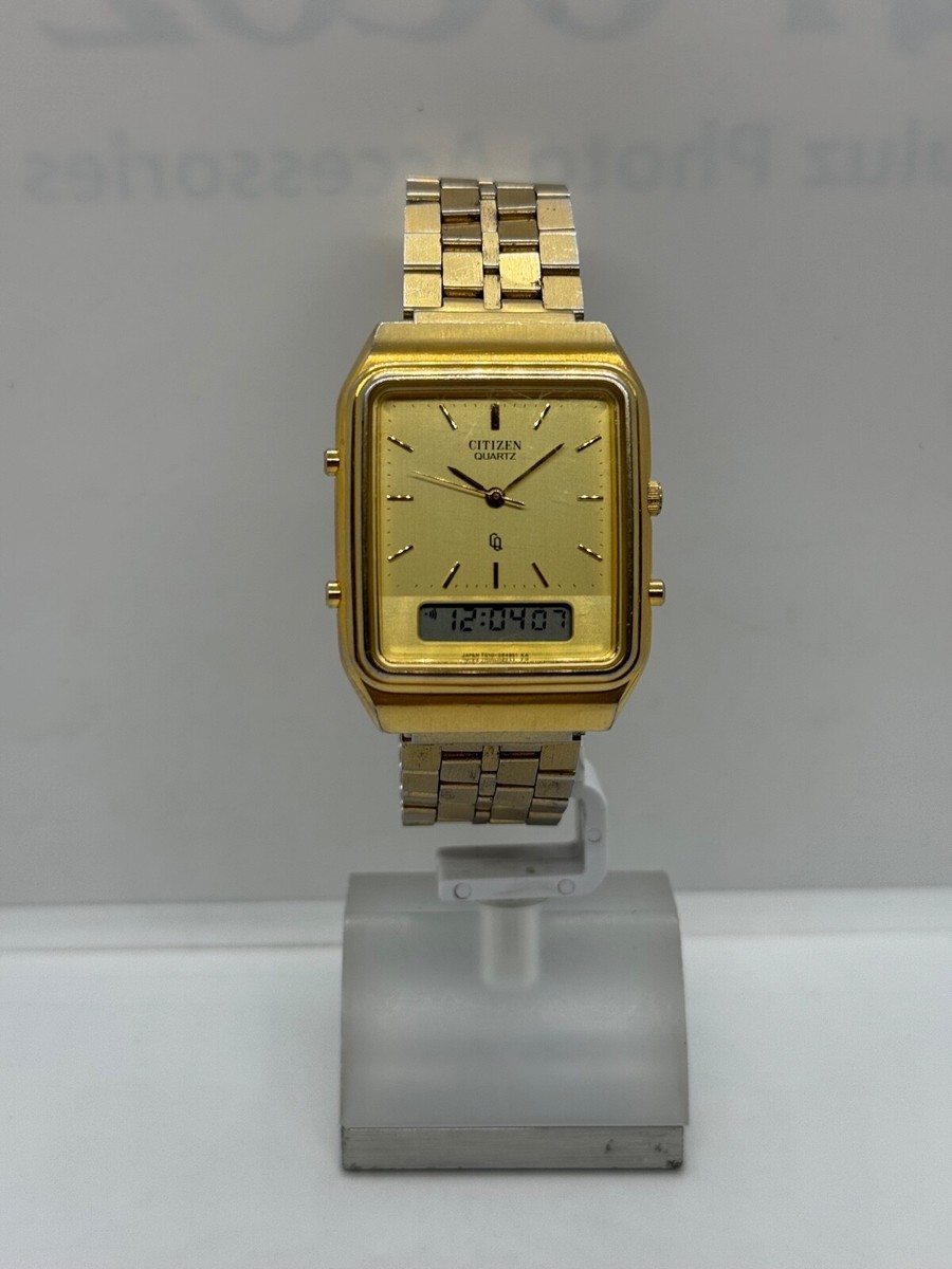 Citizen T010-086589 Vintage Watch Alarm Chronograph Japan Digi-Ana
