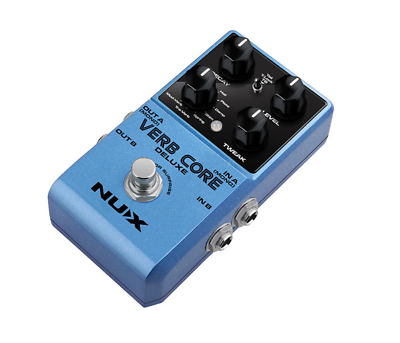 NUX Verb Core Deluxe Guitar Bass Reverb Effects Pedal New! | eBay