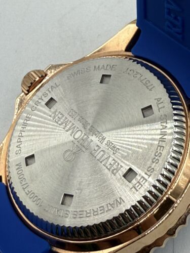 Orologio da polso uomo REVUE THOMMEN BLUE AUTOMATIC 17571.2MG (CP2011775) - Foto 11 di 12