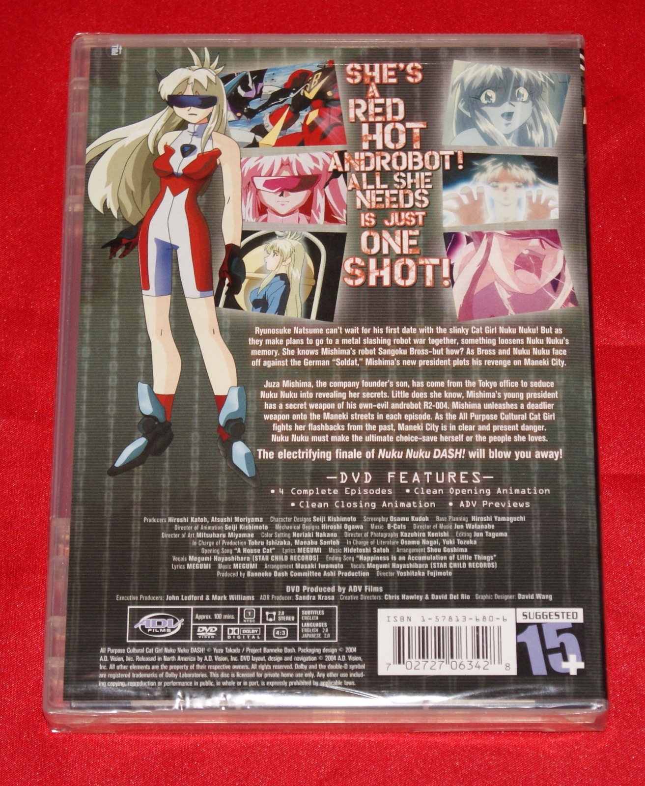 All Purpose Cultural Cat Girl Nuku Nuku Dash Vol 3 Dvd 04 For Sale Online Ebay