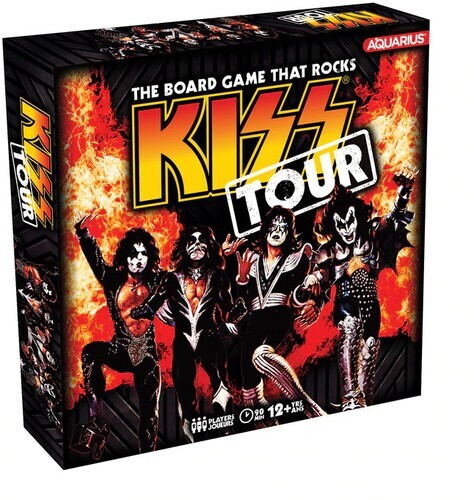 KISS Tour Board Game! Gene Simmons Ace Frehley NEW & SEALED!