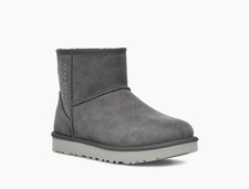 UGG Classic Mini 2 II Studded Women's Boots Size 6 - Charcoal