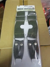 Danielson Y-Back Chest Wader Suspenders Adjustable 1 1/2" Green Nylon Webbing