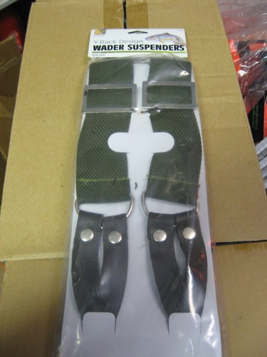 Bretelles American Camper Heavy Duty H Back Pour Waders, Modèle N16, Taille Unique