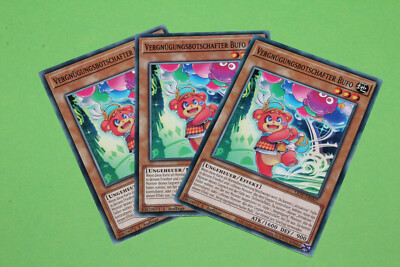 Yu-Gi-Oh! Playset LIOV #007 Vergnügungsbotschafter Bufo Common 3x