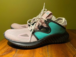 adidas bounce green shoes