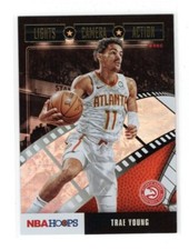 2019/20 Hoops Lights Camera Action Holo #22 Trae Young Insert