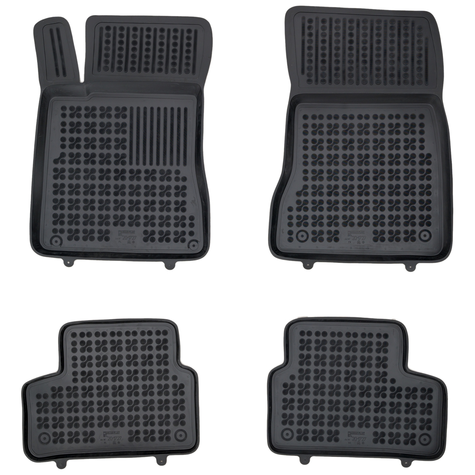 Caoutchouc tapis de sol Rezaw-Plast Mercedes GLB X247 2019 2020 2021 2022 noir
