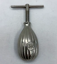 Vintage HMQ Handheld T-Bar Screw Nutcracker