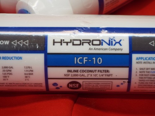 Hydronix IFC-10 Coconut Shell Carbon Wasserfilter - Bild 2 von 3