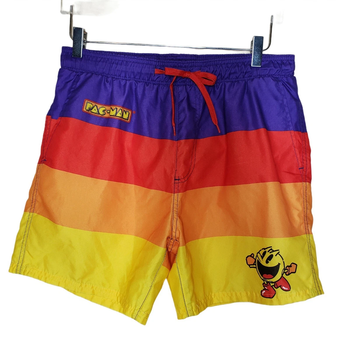 Pac man outlet swim trunks