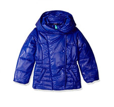 Tommy Hilfiger Girls Pillow Collar Promo Puffer Jacket SIZE L 12/14