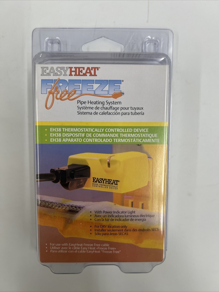 Easy Heat EH-38 Automatic Thermostat For Freeze Free Pipe Heating
