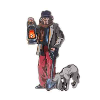 Disney Parks 2024 FIGPIN Haunted Mansion Caretaker & Dog Limited LR New Ship