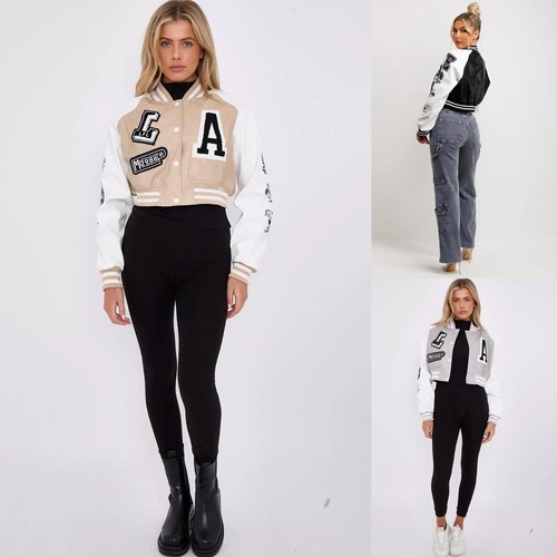 Femmes Court Bomber Américain