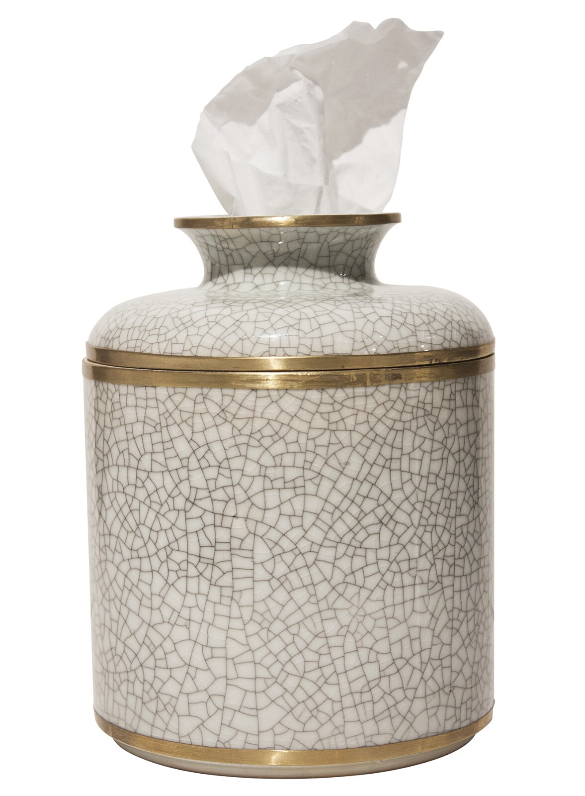 Luxury Mandarin Oriental Porcelain Tissue Box Cover Dispenser