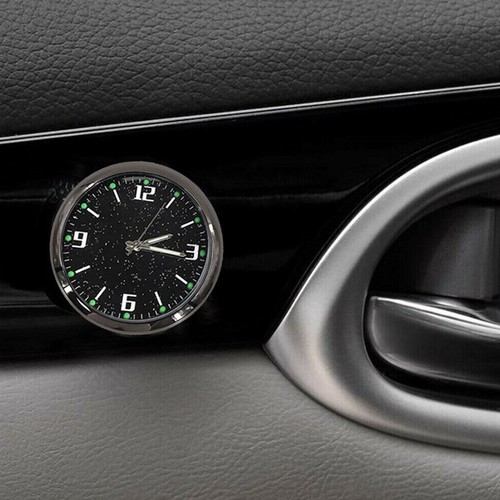 Leuchtende Autouhren zum Aufkleben Digital Quarzuhr für Fahrzeugzubehör - - Bild 8 von 12