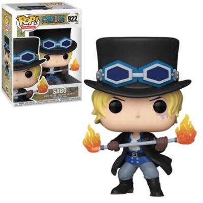 FUNKO POP! ANIMATION ONE PIECE: SABO #922 (📌CONDITION 9.5) | eBay